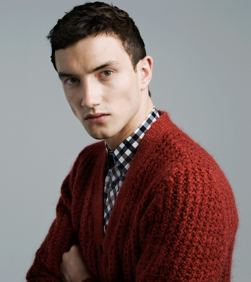 Jacob Coupe for Zara Man Fall 2011 (November 2011)