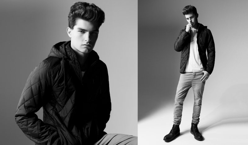 Paolo Anchisi by Ignacio Lozano for Pull & Bear Fall/Winter 2011 (November 2011)