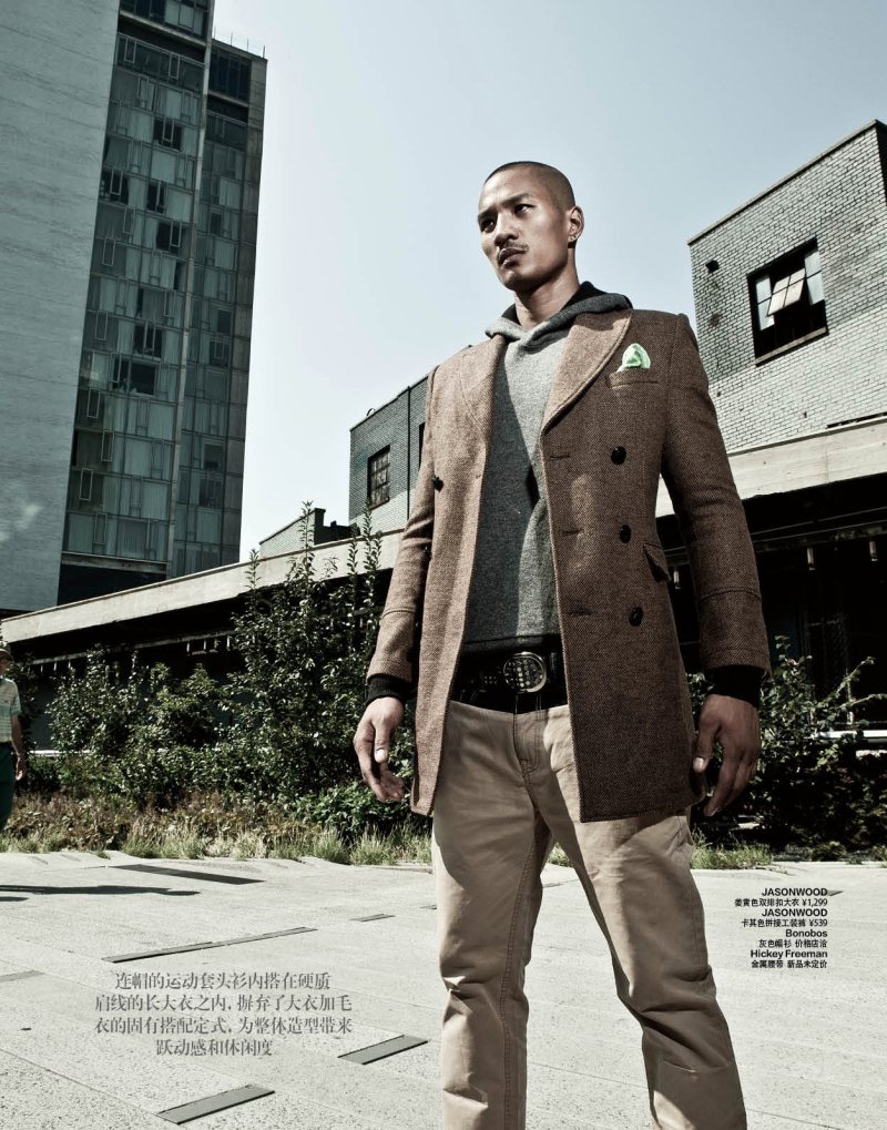 Paolo Roldan by Daniel Garriga for Men’s Health China