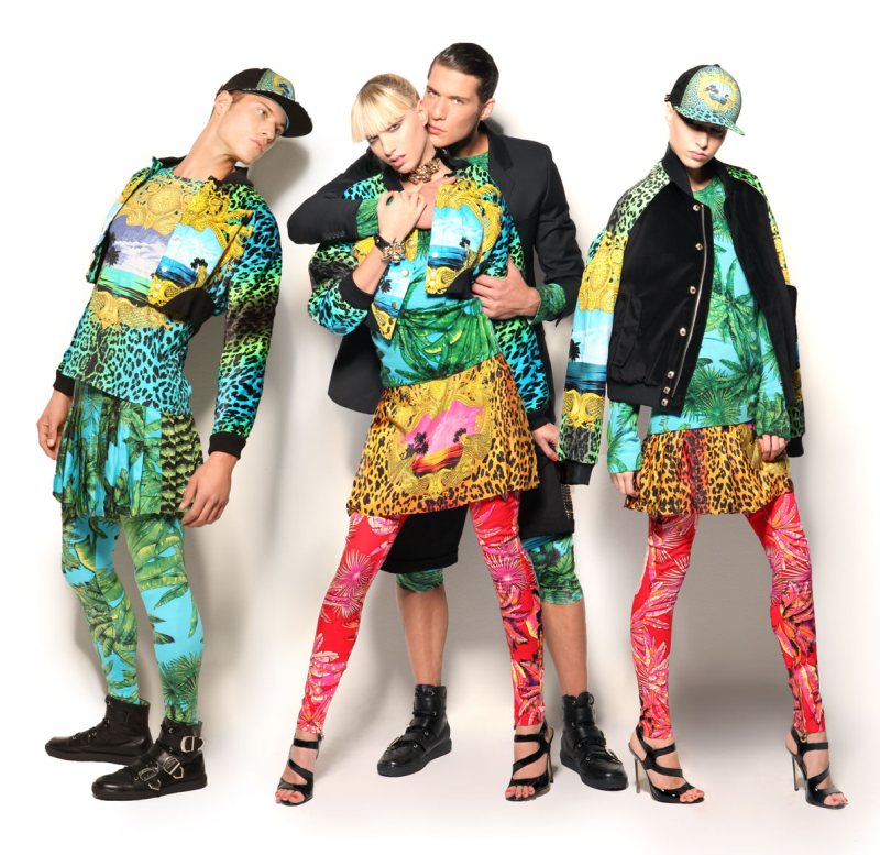 Sander H by Michele De Andreis in H&M x Versace for MF Fashion