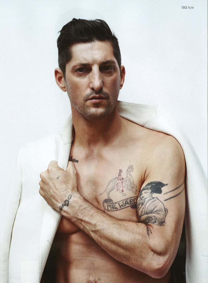 Tony Ward by Johan Sandberg for GQ Style Italia