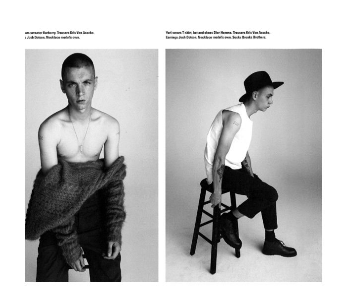 Yuri Pleskun by Paola Kudacki for i-D