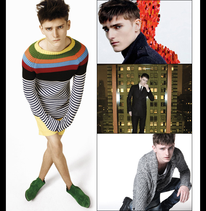 Alexander Beck of FM was easily one of 2011's top newcomers. From Prada runway gold to a campaign debut of no less than four appearances, this budding star quickly made a name for himself.