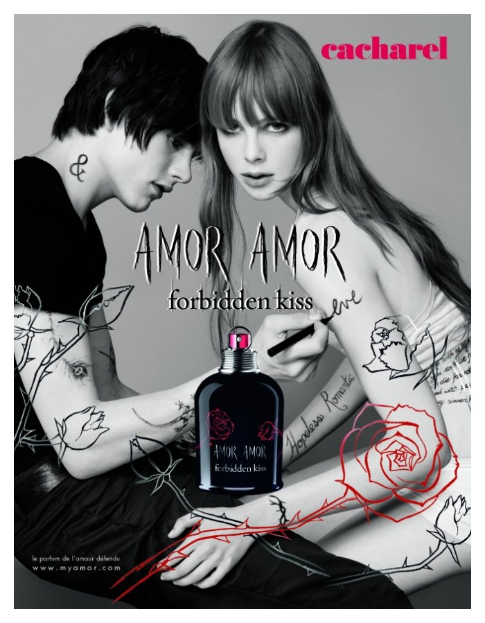 Luke Worrall by Jean-Baptiste Mondino for Amor Amor Fragrance Campaign