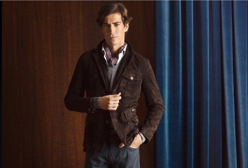Oriol Elcacho by Gemma Edo for Massimo Dutti Lookbook (December 2011)
