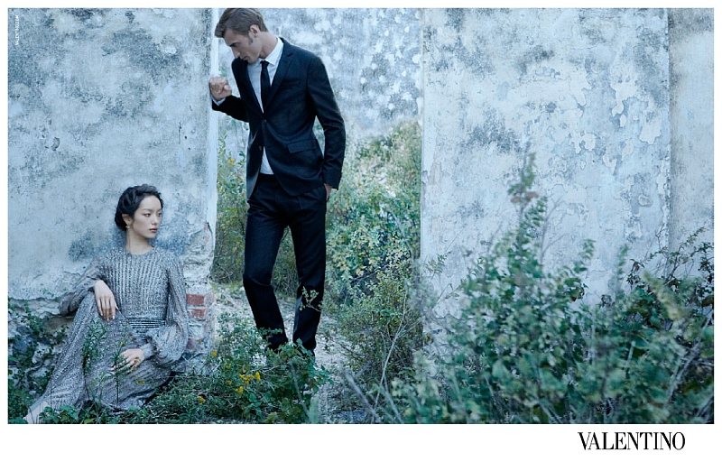 Clément Chabernaud by Deborah Turbeville for Valentino Spring/Summer 2012 Campaign