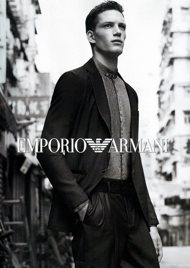 Florian Van Bael by Alasdair McLellan for Emporio Armani Spring/Summer ...