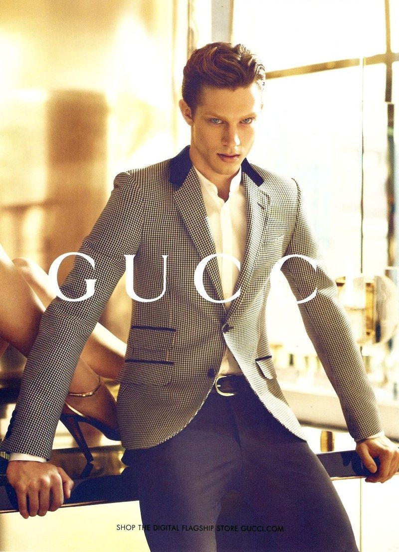 Greg Nawrat by Mert & Marcus for Gucci Spring/Summer 2012 Campaign ...