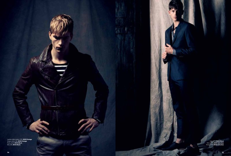 Jeremy Young & Jesse Shannon by Matthew Lyn for Essential Homme