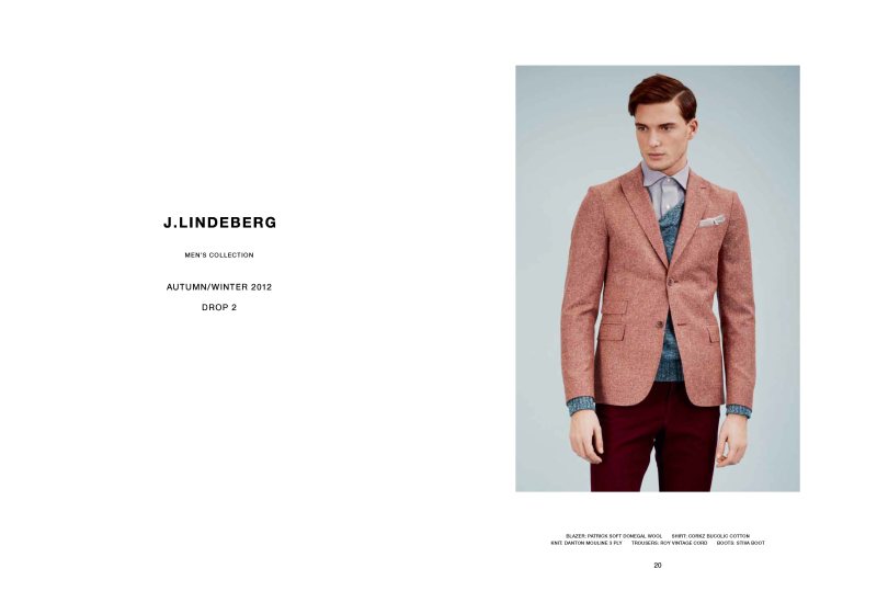 JLindeberg Fall Winter 2012 Nikola Jovanovic