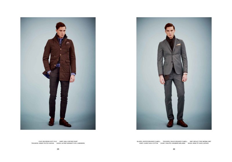 JLindeberg Fall Winter 2012 Nikola Jovanovic