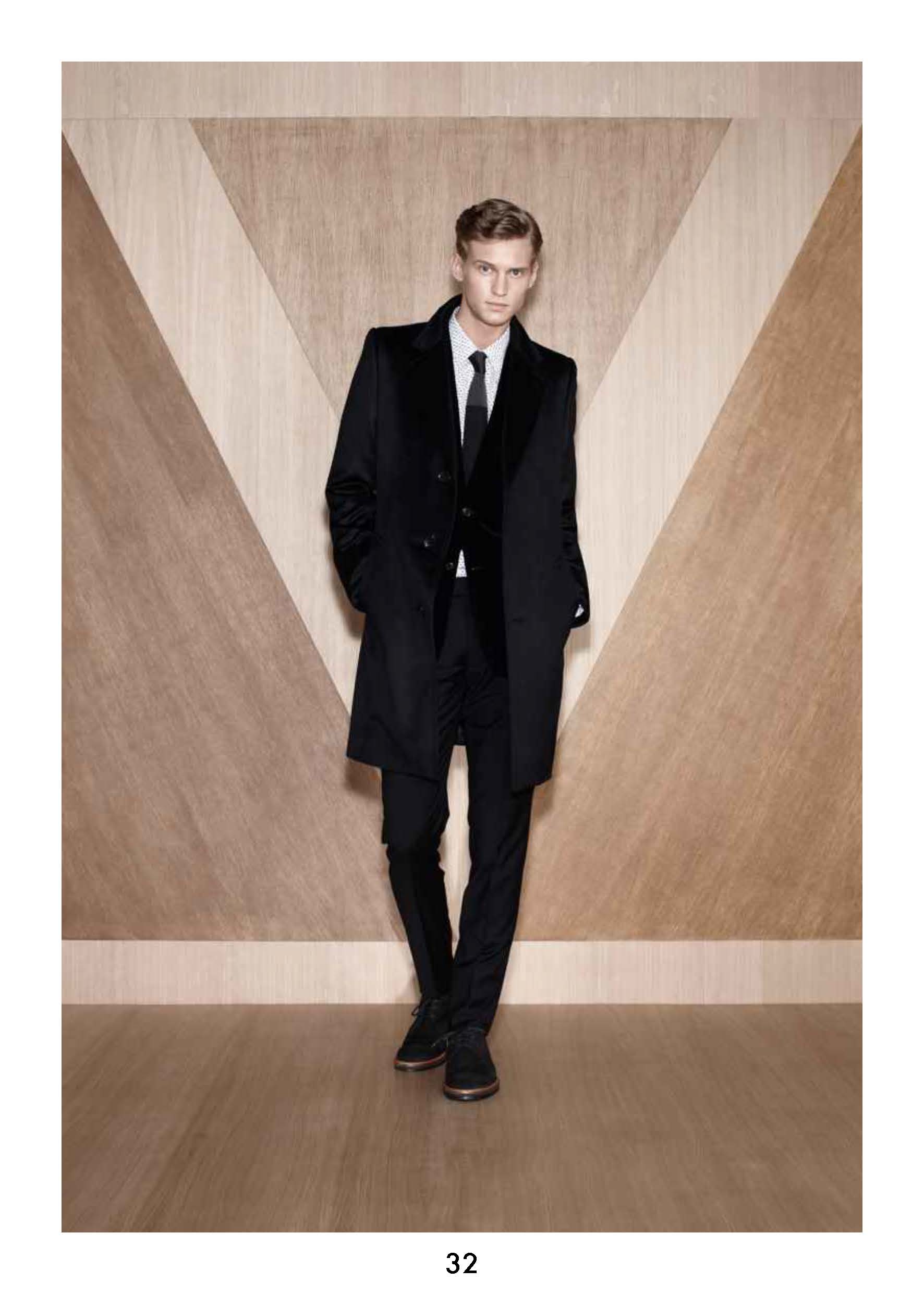 Louis Vuitton Fall 2013 Men. black suit
