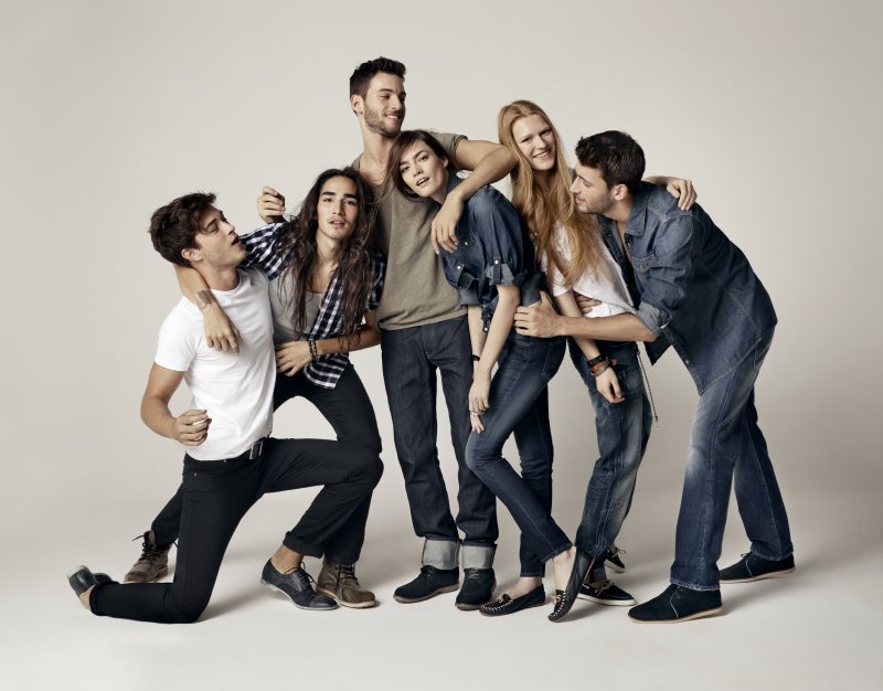 Francisco Lachowski, Willy Cartier, Jonathan & Kevin Sampaio by Simon Procter for Big Star Spring/Summer 2012 Campaign