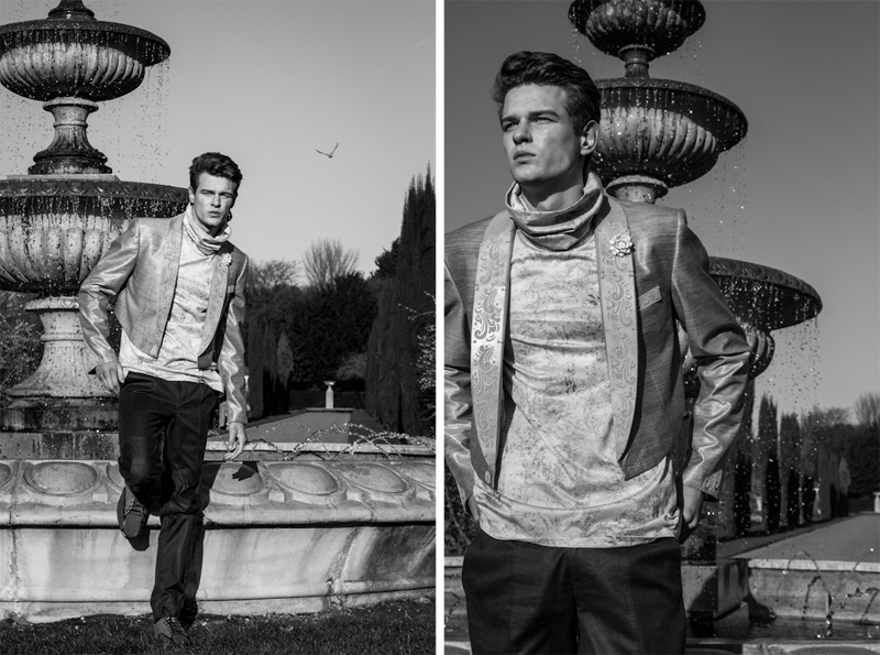 Sam Hollands by Giuseppe Cardone in Diana Zhou for Fashionisto Exclusive