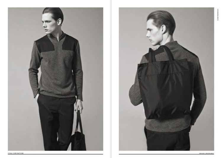 Johannes Niermann by Amos Fricke for Stahl Corporation Fall/Winter 2012 ...