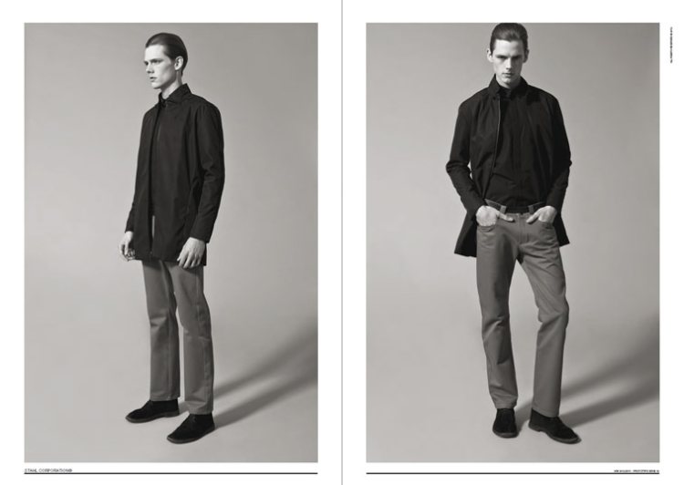 Johannes Niermann by Amos Fricke for Stahl Corporation Fall/Winter 2012 ...