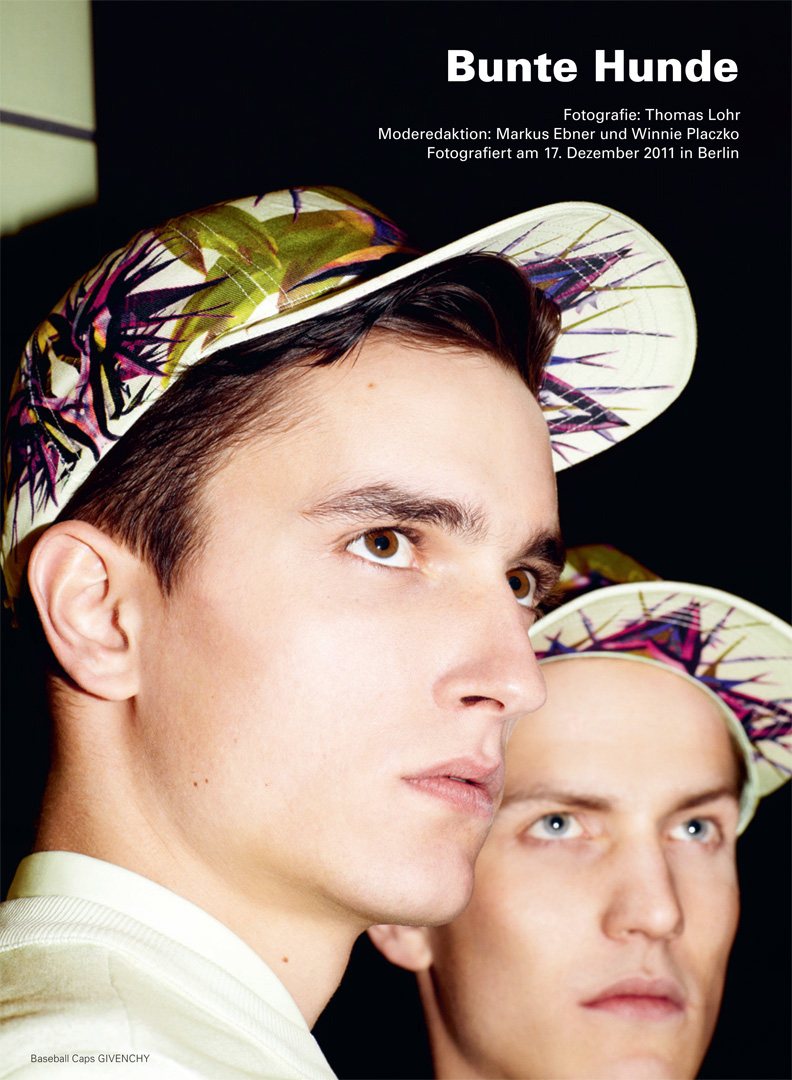 Jakob Wiechmann & Peter Bruder by Thomas Lohr for Achtung Magazine ...