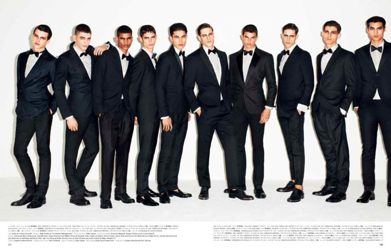 Boys Town by Terry Richardson for Vogue Hommes Japan