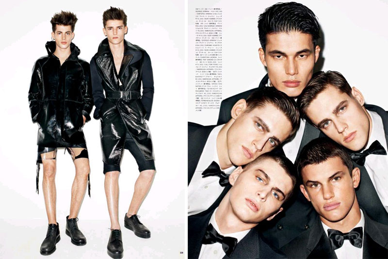 Boys Town by Terry Richardson for Vogue Hommes Japan