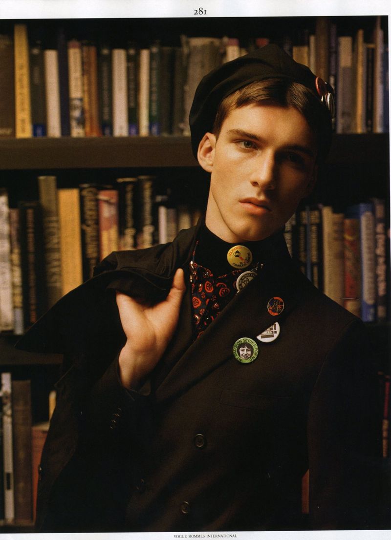 Johnny George by Alasdair McLellan for Vogue Hommes International