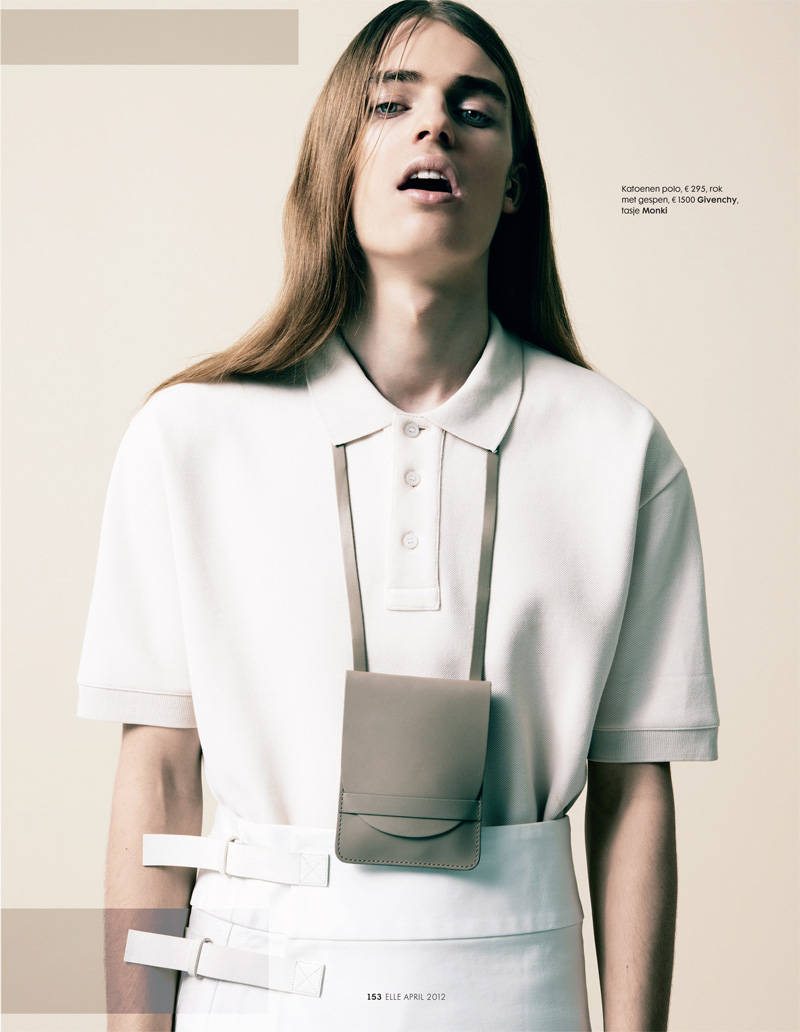 Klaus Vaivars by Jeroen W Mantel for Elle Netherlands – The Fashionisto