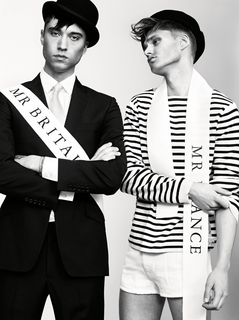 Christian Larsson, Roger D & Ben Palmer by Marcus Ohlsson for NL Spring/Summer 2012 Campaign