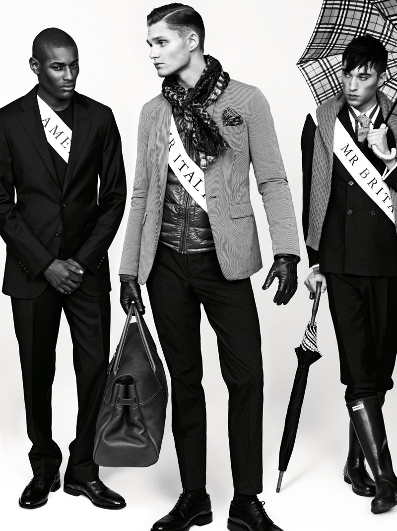 Christian Larsson, Roger D & Ben Palmer by Marcus Ohlsson for NL Spring/Summer 2012 Campaign