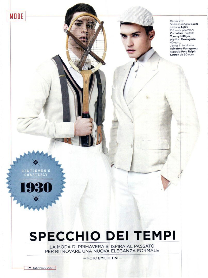 Specchio Dei Tempi by Emilio Tini for GQ Italia