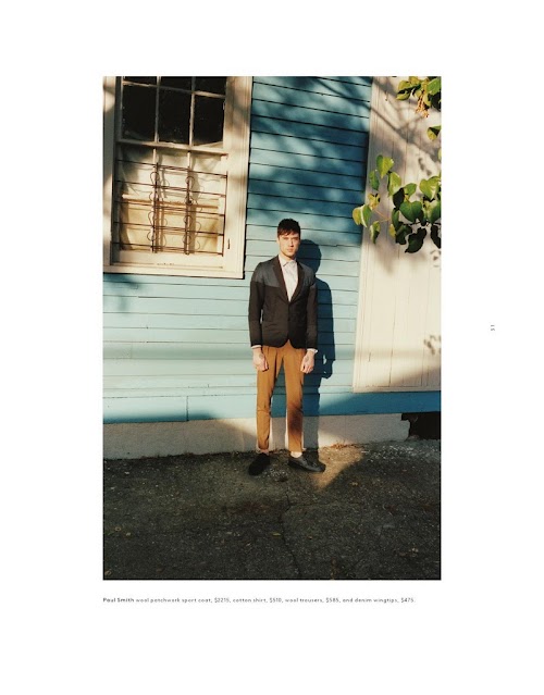 Erik Andersson, Lowell Tautchin & Yuri Pleskun by Juergen Teller for Barneys Spring 2012 Designer Mailer