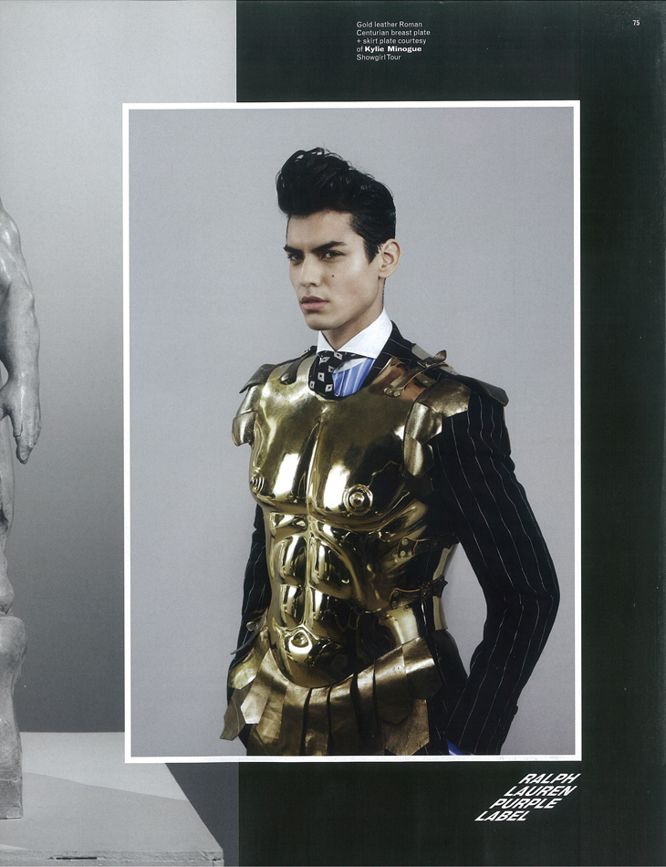 Robert Monteiro, Allen Taylor, Paolo Gallardo, Omari Dixon, & Sacha M’Baye by Jamie Morgan for Arena Homme+
