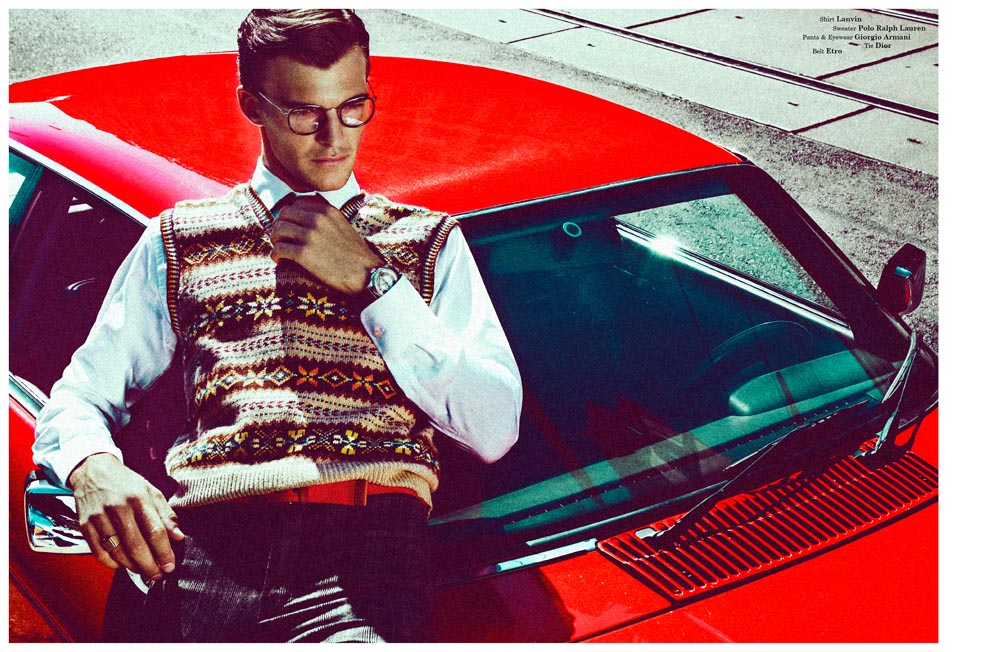 Patrick Kafka by Kosmas Pavlos in Liaison Rouge