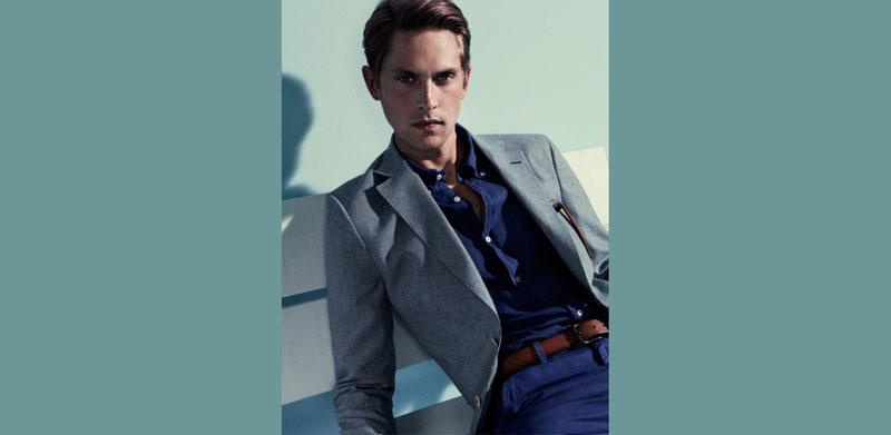 Mathias Lauridsen by Hunter & Gatti for Massimo Dutti Summer 2012 ...