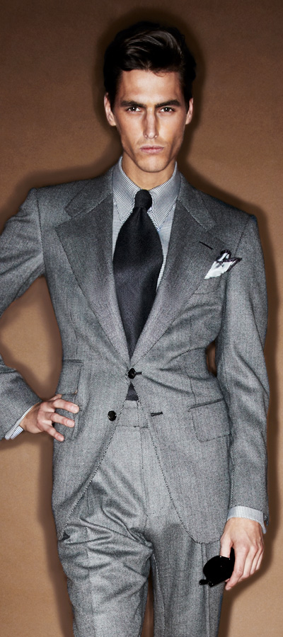 Hampus Lück, Jonas Kesseler, Mathias Bergh & Wojciech Gorski for Tom Ford Fall/Winter 2012