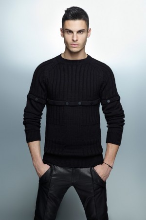 Karl Lagerfeld Fall Winter 2012 Men Baptiste Giabiconi 018