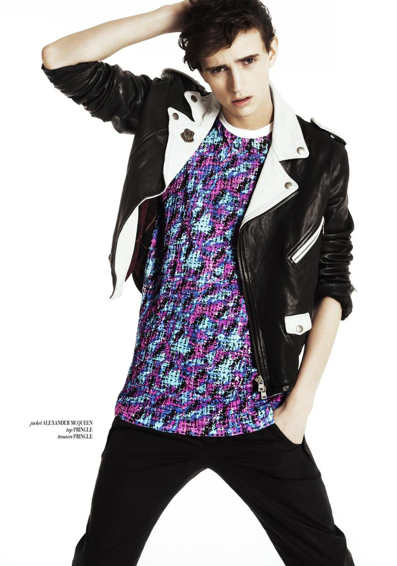 Alex Dunstan Graces V Spain in Prints