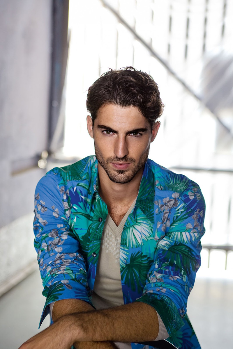 Antonio Navas Goes Supernatural for Versace Collection Spring/Summer 2012 Lookbook