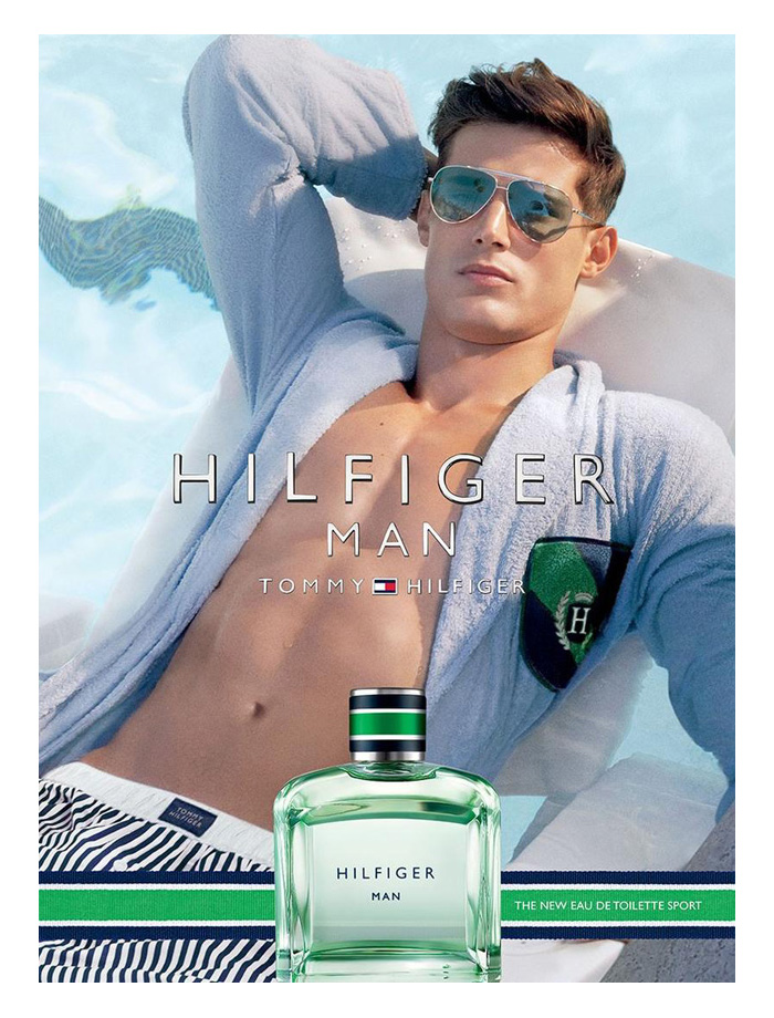 danny schwarz hilfiger fragrance campaign