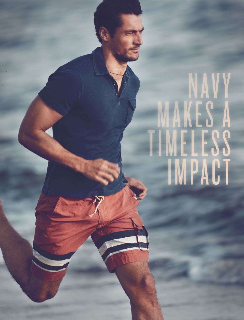 David Gandy by Guy Aroch for Lucky Brand Spring/Summer 2012 Catalogue
