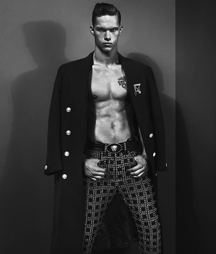 Dmitriy Tanner & Philipp Schmidt Front Versace’s Fall/Winter 2012 Campaign by Mert & Marcus