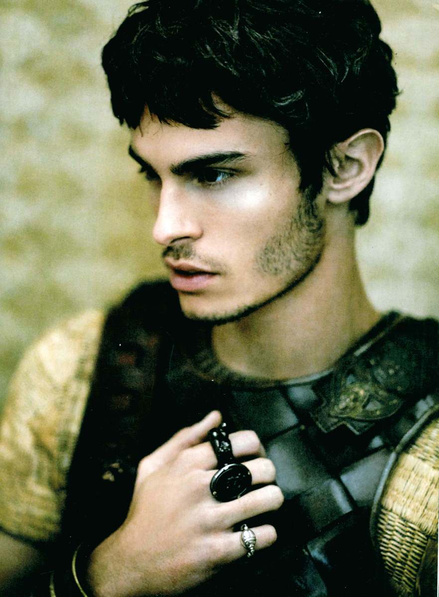 Baptiste Giabiconi & Benjamin Eidem by Karl Lagerfeld for Numéro Homme #23