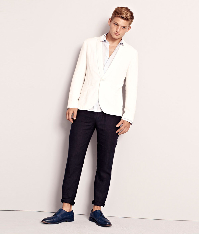 Sebastian Sauvé is a Summer Dream for Armani Exchange S/S 2012