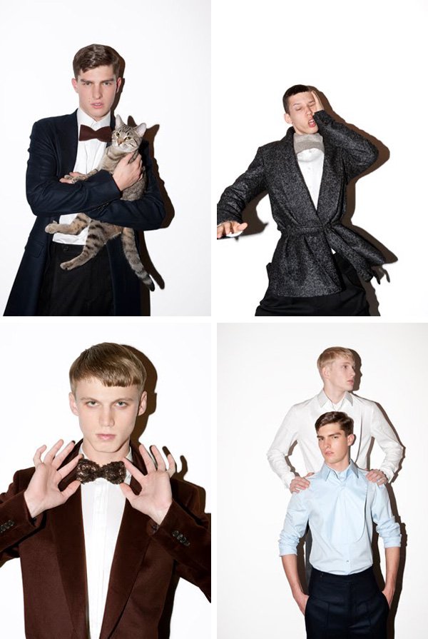 Abiah Hostvedt, Collin Tennant,  Paolo Anchisi & Anthony Murrell by Marcelo Krasilcic for 10 Men
