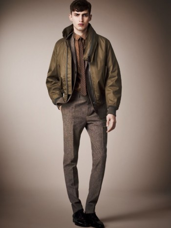 Charlie France Models Burberry Prorsum's Pre-Spring 2013 Collection ...