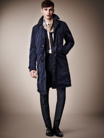 Charlie France Models Burberry Prorsum's Pre-Spring 2013 Collection ...