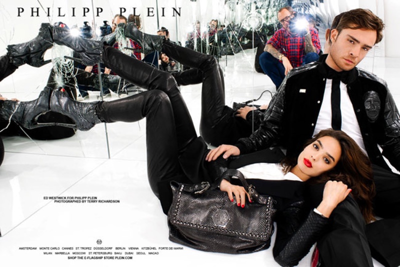 Ed Westwick Philipp Plein Campaign Images 003