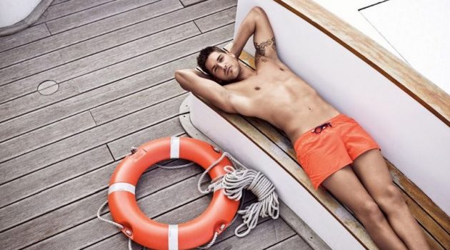 Miguel Iglesias Hits the Beach for HOM Spring/Summer 2012 Beachwear Miguel Iglesias Hits the Beach for HOM Spring/Summer 2012 Beachwear