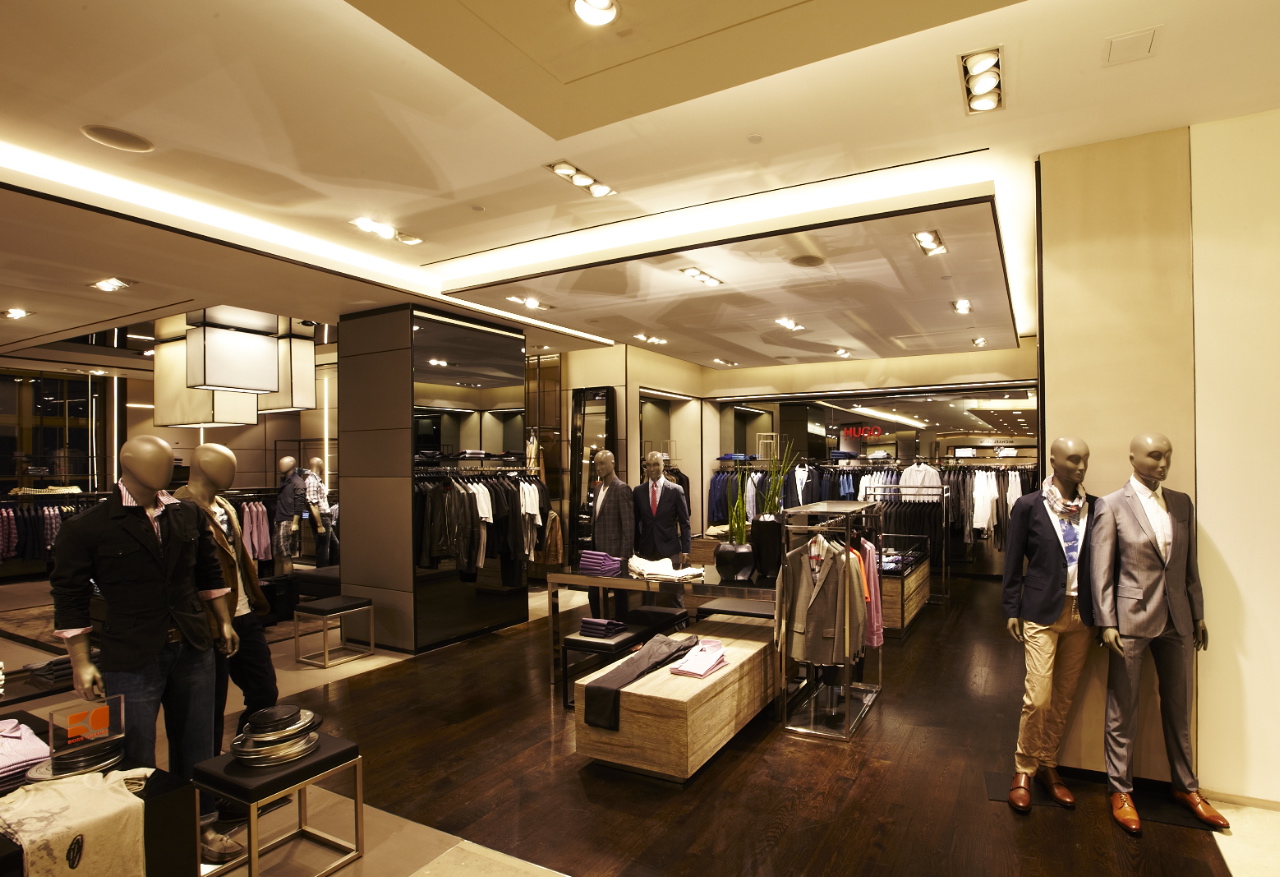 Hugo Boss Opens Shop at Saks Fifth 