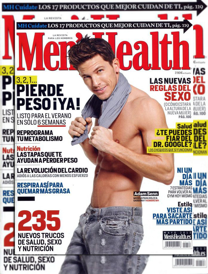 Adam Senn is a Boxing Champion for the Cover of Spanish Men’s Health