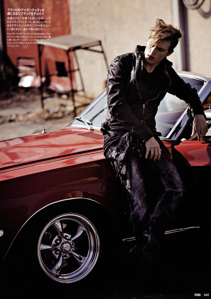 Cover Stars January 2010 | Adrien Brunier by Mitsuo Yamamoto