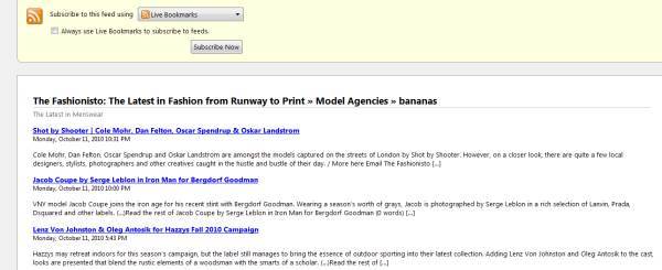 Modeling Agencies – Editor’s Note